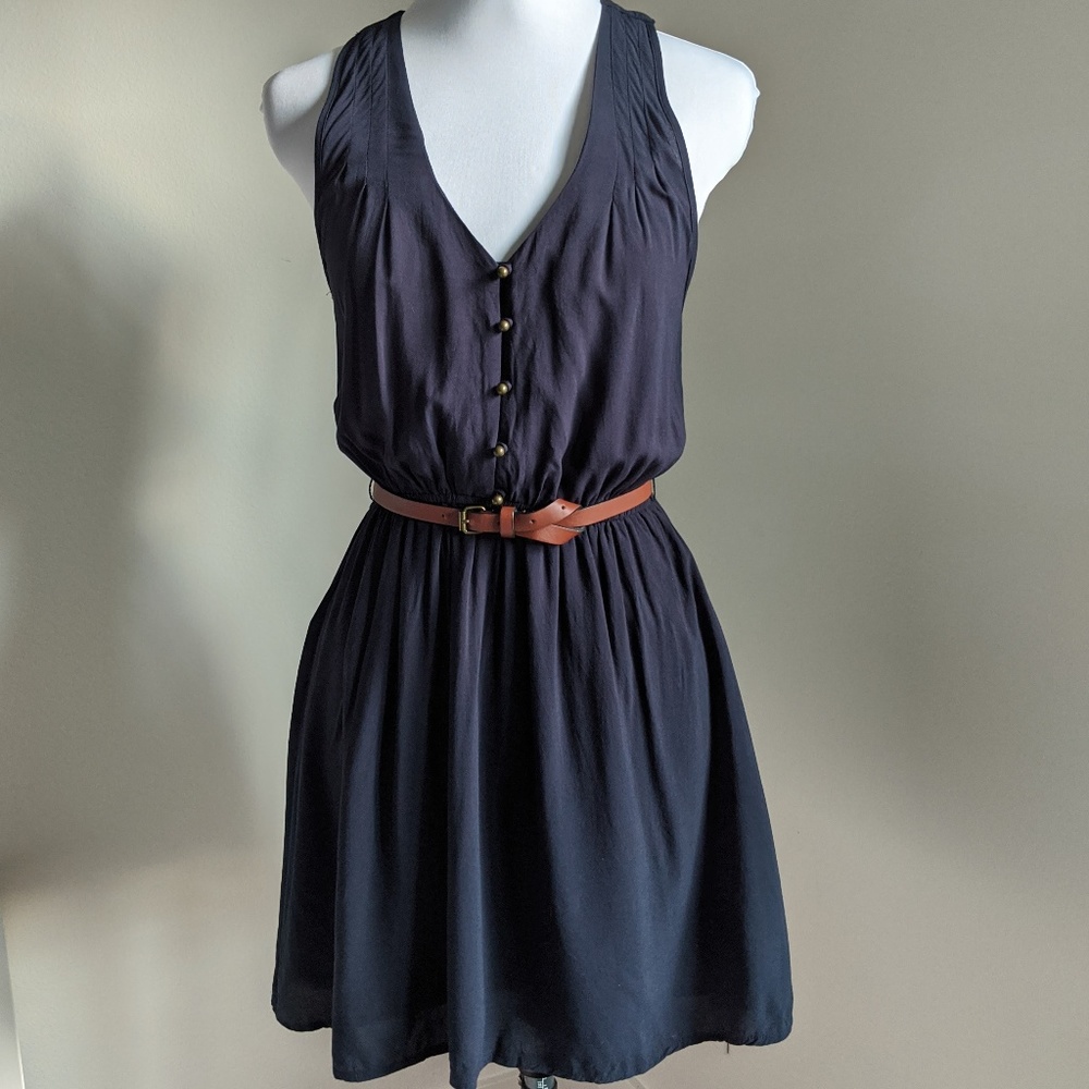 Forever 21 Button-Front Mini Dress